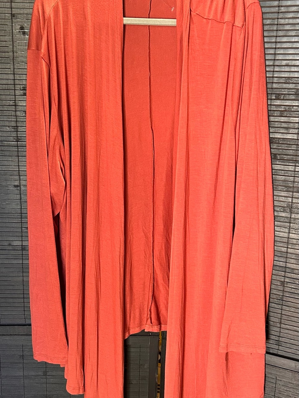 Maurices Coral Open-Front Lightweight Cardigan